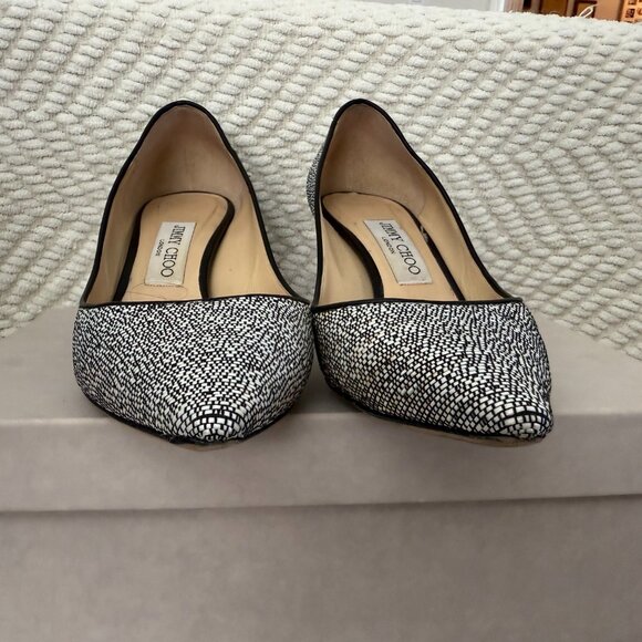 Jimmy Choo Romey 60 Pumps-EU Size 38-Chalk - Picture 4 of 5